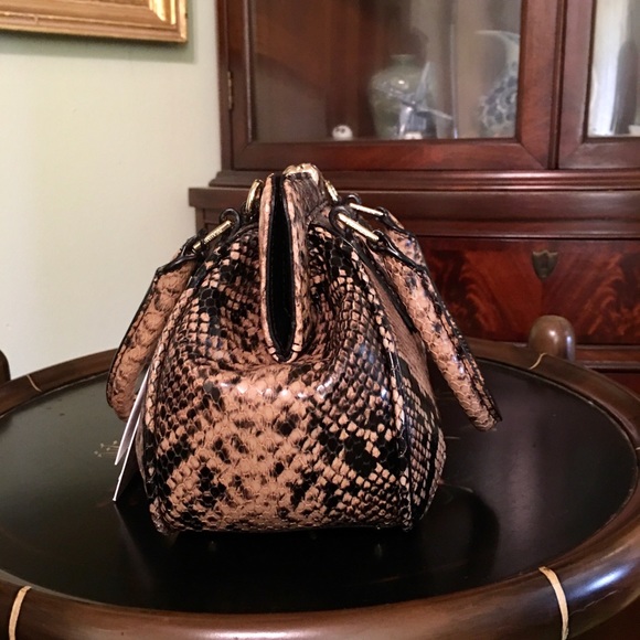 Brahmin mini Layla in Coffee Felix - Picture 4 of 13